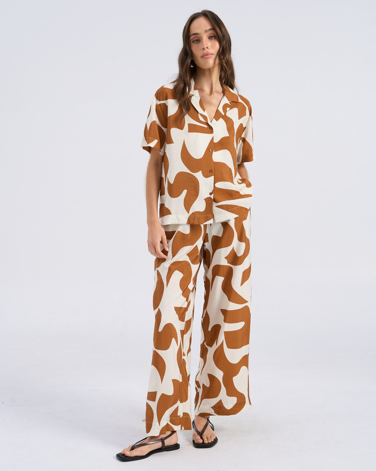 VMGEO PRINTED PANTS